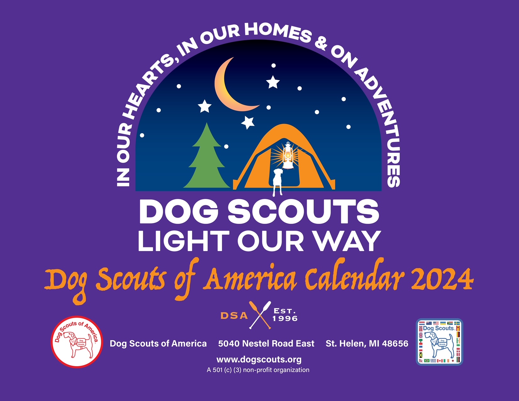 2024 DSA Calendars Dog Scouts of America